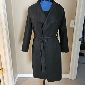 Lightweight shawl collar trench Coat